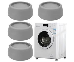 4 Pièces Pied Anti Vibration Machine a Laver, Tapis Anti-vibration pour Machine à Laver,Antibruit Pied Machine a Laver, pour Machines à Laver, Sèche-Linge, Meubles, Patins Anti Vibration Lave Linge