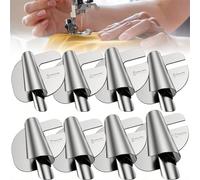 4 pièces Pied De Roulage Enroulé De Couture Pied De Marteau Roulé Pour Machine À Coudre, Pied De Presseur À Ourlet Roulé Pour Attachement De Pliage À Couture, Accessoires Et Outils De Couture 3/4/5/6m