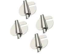 4 Pièces Pied D'ourlet Roulé À Coudre, Pied-De-Biche Pour Machine À Coudre À Ourlet Roulé Étroit De 7 Mm De Large