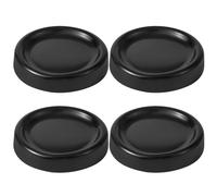 4 Pièces Pied Machine à Laver, Tapis Anti Vibration Machine à Laver, Patin Anti Vibration Lave Linge, Caoutchouc Antidérapant Coussinets/Pieds Stabilisateur pour Lave-linge et Sèche-linge, Meubles