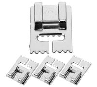 4 Pièces Pied Presseur de Machine à Coudre Domestique, 7 Rainures
