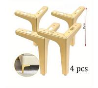 4 pièces Pieds de canapé de remplacement DIY Pieds de meubles en métal pour pieds de triangle modernes Armoire Canapé Chaise Pieds de meuble robustes Armoire Canapé Couch Legs 13CM,15CM,10 cm,17 cmFer