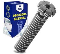 4 Pièces Pieds pour Lave Vaisselle avec Code Original 6033081 06033081 pour Miele G1xxx-G7xxx - Garantie de 10 Ans - MONTERAL