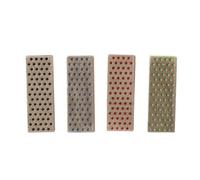 4 Pièces Pierre D'affûtage pour Ski | Compact, Pierre à Aiguiser Diamantée, Efficace, Aiguiseur, pour Atelier, Skimen