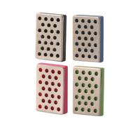 4 Pièces Pierre Diamantée pr Ski | Portable, Compact, tillage, pr déplacement, Skieurs, Snowboardeurs