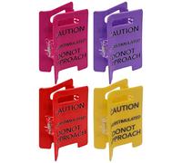 4 Pièces Pince À Cheveux Surstimulée Attention, Pince À Cheveux Ne Pas Approcher, Conception À Maintien Forte Avec Dents De Préhension, Pour Femmes Filles Étudiantes, Accessoire Sécurisé Pour La Fête