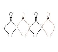 4 Pièces Pince à Serviette de Table Réglable en Polyester, Lot | Fixation Légère et Solide, Transforme une Serviette en Bavoir, pour Dîner à Maison ou Chez des Amis