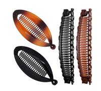 4 Pièces Pince Banane Cheveux Femme,Banana Clip Pettine per Capelli,Pince Cheveux Femme,Hair Clips,Pinces à Cheveux pour Femmes A Coda Di Pesce,Pinces Queue de Poisson pour Boucles Grossières Rétro