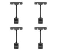 4 Pièces Pince D'affichage en Plastique, Clip Rotatif Réglable | Affichage Clair des Prix, Usage Réutilisable en Magasin, Angle Inclinable, pour Cartes Signalétiques et Étals