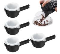 4 Pièces Pince Fermeture Sachet Alimentaire avec Bec Verseur, Réutilisables Clips D'étanchéité pour Sacs Alimentaires, Clip Fermeture Sachet Alimentaire, pour Cuisine, la Maison, Bureau