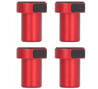 4 Pièces Pinces D'établi de Menuiserie, Pince de Chien D'établi en Alliage D'aluminium de 19 Mm 3/4 Pouces avec Coussinets Antidérapants, Accessoires de Trou de Travail du Bois