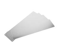 4 Pièces Plaque de Protection Inférieure de Porte, Bords Arrondis | Couverture Complète du Bas, Finition Satinée Résistante aux Traces, pour Portes Résidentielles Extérieures