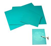 4 Pièces Plaque Linogravure, Plaques de Linoléum en Caoutchouc Souple en PVC Bonne Flexibilité Surface Lisse et Douce Plaques de Linoléum pour Gravure, Estampage, Projets d'impression (2 A4 + 2 A6)