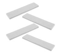 4 Pièces Plaquettes de Frein en Feutre, Protection Roue | Fibre Synthétique et Feutrine, Remplacement Simple, Usage Salle de Sport et Entretien des Vélos Stationnaires