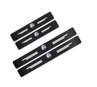 4 Pièces Plinthes Autocollant pour Auto Fibre de Carbone, pour AIXAM 2011 2016 2018 2020 Seuil Voiture Antidé Rapant Protection Peinture