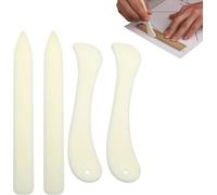 4 Pièces Plioir En Os Pour Papier,Plioir En Os Pour Papier,Plioir,Plioir En Os Pour Papier,Fabrication De Cartes,Plioir En Os Scrapbooking,Fournitures De Bureau Et Travaux Manuels.