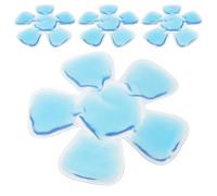 4 Pièces Poche de Gel Froid et Chaud Réutilisable, PVC Gel | Insert pour Casque et Casquette, Relief Instantané, Léger et Ventilé, Sports de Plein Air et Chantier
