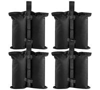 4 Pièces Poids pavillon Sacs de Sable,Poids pour Tonnelle,sac de sable pour tonnelle,sac de lestage,Sacs de Sable imperméables,pour Toute Tente Pop-up d'extérieur,Chapiteau,Parapluie