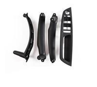 4 Pièces Poignée Commande Lève-vitre Intérieure Côté Conducteur LHD/RHD Avec Cache Pour X5 X6 E70 E71 E72 2007-2013(RHD Black 4 Pcs)