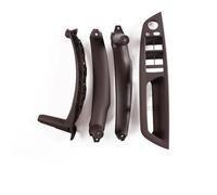 4 Pièces Poignée Commande Lève-vitre Intérieure Côté Conducteur LHD/RHD Avec Cache Pour X5 X6 E70 E71 E72 2007-2013 loquet de poignée de porte intérieure de voiture(RHD Moka 4 Pcs)