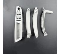 4 Pièces Poignée Commande Lève-vitre Intérieure Côté Conducteur LHD/RHD Avec Cache Pour X5 X6 E70 E71 E72 2007-2013 loquet de poignée de porte intérieure de voiture(LHD titanium 4 Pcs)