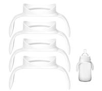 4 Pièces Poignées de Biberon pour Philips Avent Anti-Colique Biberons, Ergonomiques Poignées de Biberon Accessoires pour Philips Avent Biberons, Laissez Bébé Être Indépendant