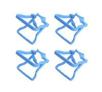 4 Pièces Poignées pour Bouteilles d'eau en Plastique, Bleu | Seau D'eau et Bidon, Rangement Simple à Maison, Design Pratique, Économie D'énergie