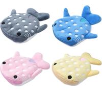4 Pièces Portefeuille De Baleines,Sac De Monnaie,Sac De Lettres Animales Doux,Lettres Pour Enfants,Mini-Sac De Lettres,Sac De Lettres De Pièce,Cadeau Pour Enfants.