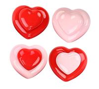 4 pièces pot cadeau récipient de crème for le visage pot de brillant à lèvres fond d'aquarium mini conteneurs alimentaires pots de poudre en vrac récipient de perles cadeaux de beauté pot de stockage