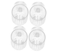 4 Pièces Pots de Plantes pour Aquarium Support de Plantes pour Réservoirs Eau Douce pour Hydroponie Décoration Aquatique