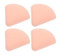 4 Pièces Poudre de Maquillage pour Puff Triangle Double Usage | Pu et Éponge, Prise Ferme, Application Simple, Maison et Voyage, Accessoire Pratique