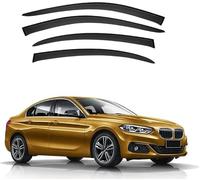 4 pièces pour BMW 1 Series Sedan 2017-2024 Déflecteurs d'air, Déflecteurs Pluie Déflecteurs de Vent Fenêtre Latérale Pare-Pluie Accessoire
