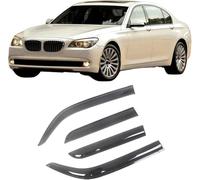 4 pièces pour BMW 7 Series F02 2009-2017 Déflecteurs d'air, Déflecteurs Pluie Déflecteurs de Vent Fenêtre Latérale Pare-Pluie Accessoire