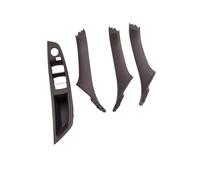 4 Pièces Pour BMW Série 5 F10 F11 520i 523i 525i 528i 535i Couvercle Commutateur Lève-vitre Intérieur Garniture Poignée Intérieure Porte Conducteur Poignée Porte Intérieure(B Moka 4pcs)