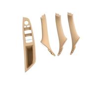 4 Pièces Pour BMW Série 5 F10 F11 520i 523i 525i 528i 535i Couvercle Commutateur Lève-vitre Intérieur Garniture Poignée Intérieure Porte Conducteur Poignée Porte Intérieure(A Beige 4pcs)