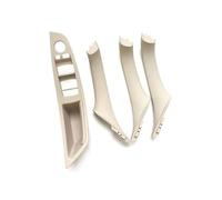 4 Pièces Pour BMW Série 5 F10 F11 520i 523i 525i 528i 535i Couvercle Commutateur Lève-vitre Intérieur Garniture Poignée Intérieure Porte Conducteur Poignée Porte Intérieure(A Oyster 4pcs)