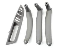 4 Pièces Pour BMW X5 X6 E70 E71 2007-2013 Poignée D'accoudoir Porte Avant Côté Conducteur Garniture Panneau Tirage Intérieur(Titanium LHD 4PCS SET)
