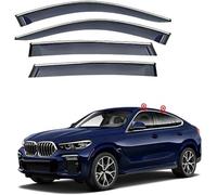 4 pièces pour BMW X6 MK3-G06 2020 2021 2022 2023 Déflecteurs d'air, Déflecteurs Pluie Déflecteurs de Vent Fenêtre Latérale Pare-Pluie Accessoire
