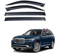 4 pièces pour BMW X7 G07 2019 2020 2021 2022 2023 Déflecteurs d'air, Déflecteurs Pluie Déflecteurs de Vent Fenêtre Latérale Pare-Pluie Accessoire