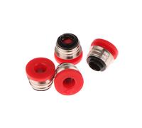 4 pièces pour imprimantes 3D Pièces Connecteurs pneumatiques 2 4 tubes PTFE Kit d’extrudeur Hotender Bowden Quick Plug 1,75 mm