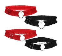 4 Pièces Pour Les Anneaux De Jambes Pour Femmes, Les Anneaux De Jambes Élastiques Et Élastiques, Les Anneaux De Jambe Réglables, Les Accessoires De Vêtements.