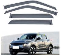 4 pièces pour Nissan Juke 2011-2022 Déflecteurs d'air, Déflecteurs Pluie Déflecteurs de Vent Fenêtre Latérale Pare-Pluie Accessoire