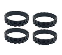 4 Pièces pour S5/T6/T7 Accessoires Roue de Marche Pneu Peau Remplacement Robot Aspirateur Pièces