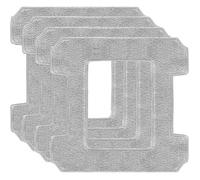 4 Pièces pour SEEING.U W2 Serpillère Rechange Kit, Microfibre Lingette Robot Lave Vitre pour SEEING.U W2, pour Nettoyage Vitre