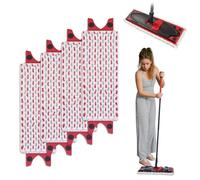 4 Pièces pour Vileda Recharge Microfibre Serpillere, pour Ultramax/UltraMax Turbo Serpillère, Recharge Balai pour Vileda Absorption Supérieure pour Tous Types De Sols