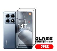 4 Pièces Pour Xiaomi 14t Pro Verre Xiaomi Mi 14t Pro Film De Protection En Verre Trempé Couverture Complète 9h Hd Protecteur D'écran Xiaomi 14t Pro.2 Front Glass.For Xiaomi 14t