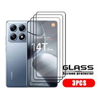 4 Pièces Pour Xiaomi 14t Pro Verre Xiaomi Mi 14t Pro Film De Protection En Verre Trempé Couverture Complète 9h Hd Protecteur D'écran Xiaomi 14t Pro.3 Front Glass.For Xiaomi 14t