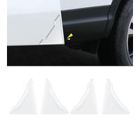 4 Pièces Protecteur de Bord de Porte de Voiture pour Audi B98 S4 A5 F5 RS5 D5 Q2 Q5 Q7 SQ5 SQ7 TTRS, Autocollants Flexibles Anti-Collision pour Coin de Porte,A/Transparent