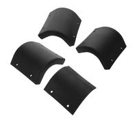 4 Pièces Protecteur de Bord en Plastique Noir | Installation Facile, Compatibilité, Usage Familial ou Centre de Loisirs, Zones D'impact et Angles Protégés