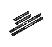 4 Pièces Protecteur de seuil de Porte de Voiture, pour Peugeot 2008 De Seuil ExtéRieur Porte Anti-Rayures Bienvenue Plates Plinthes Trim